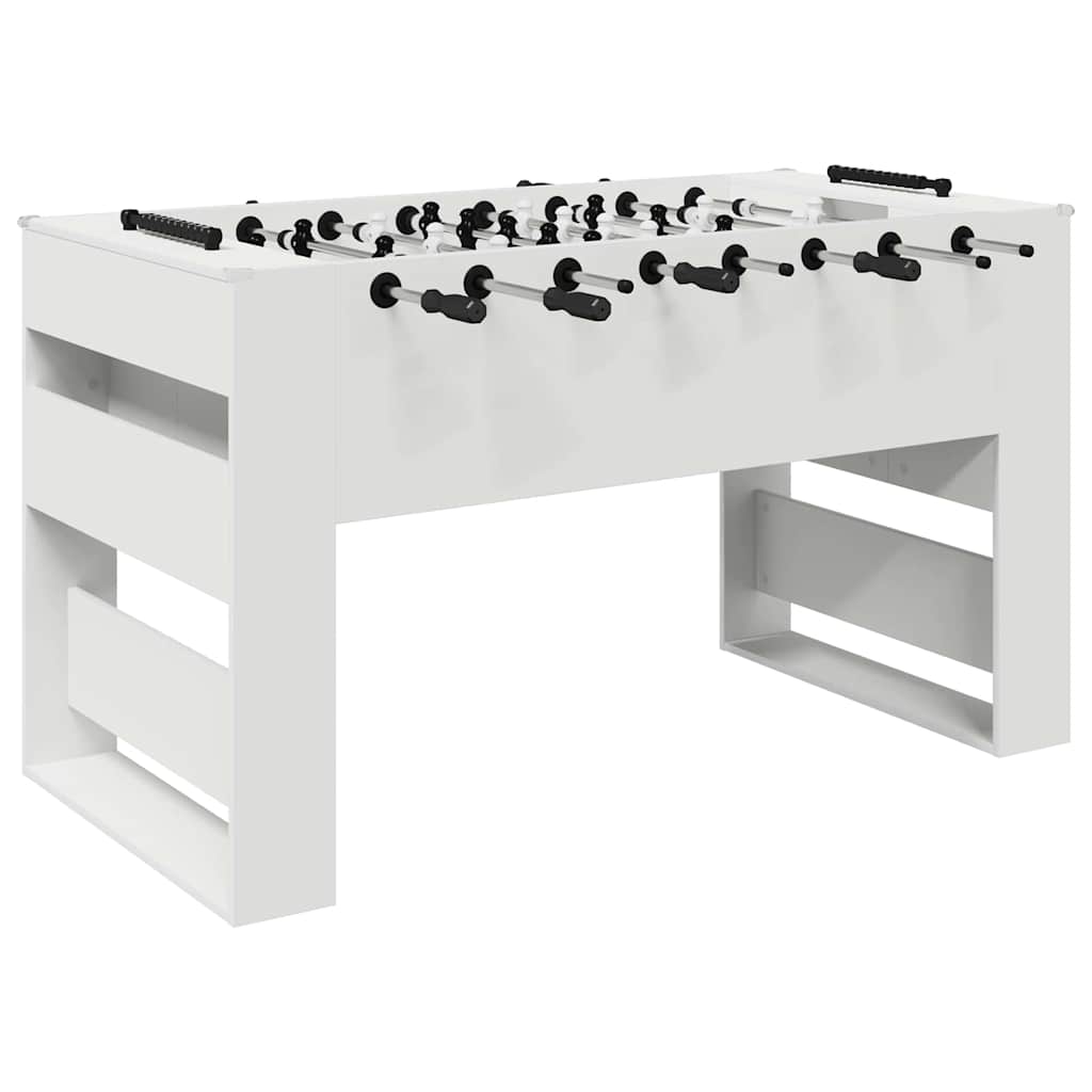 Tavolo da Calcio Balilla Bianco 146,5 x 74 x 85 cm