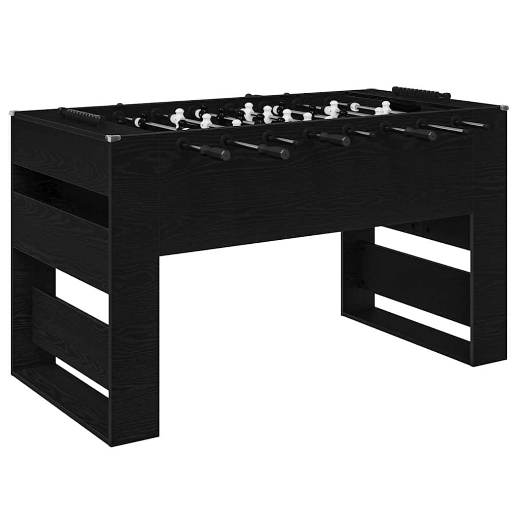 Tavolo da Calcio Balilla Rovere Nero 146,5 x 74 x 85 cm