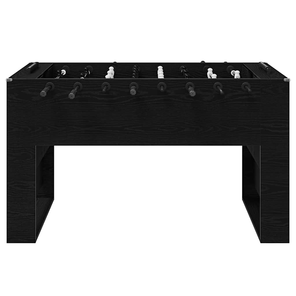 Tavolo da Calcio Balilla Rovere Nero 146,5 x 74 x 85 cm