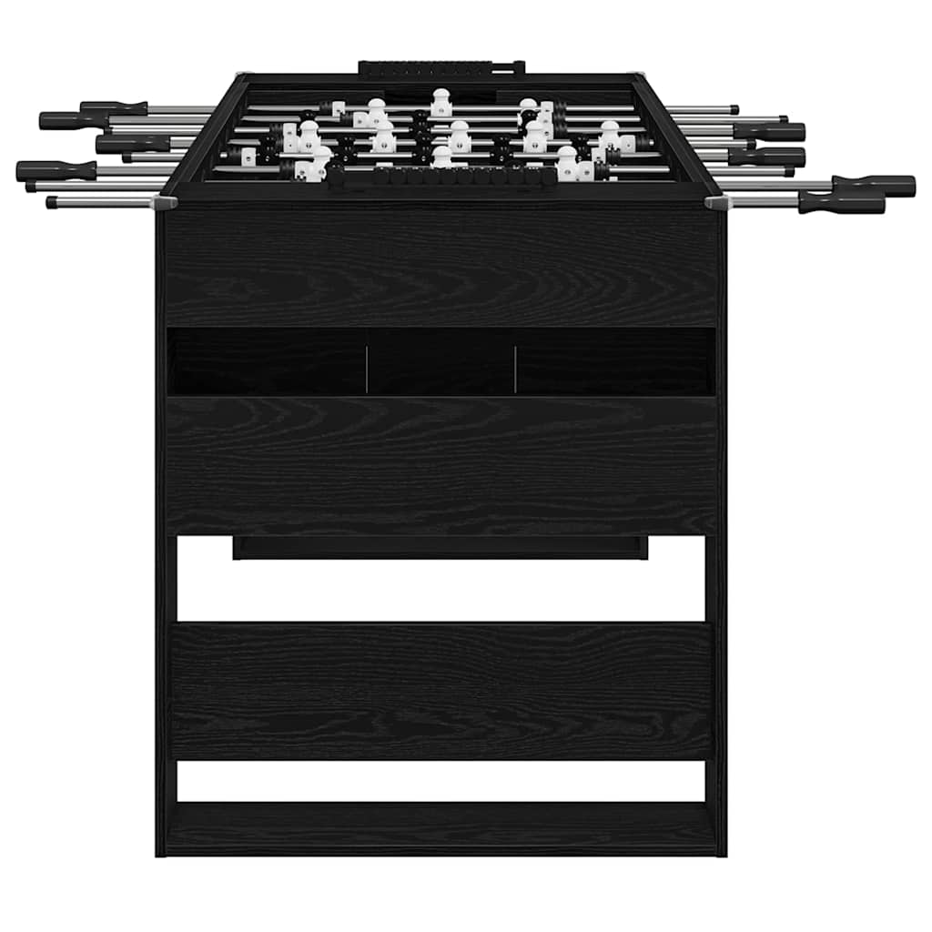 Tavolo da Calcio Balilla Rovere Nero 146,5 x 74 x 85 cm