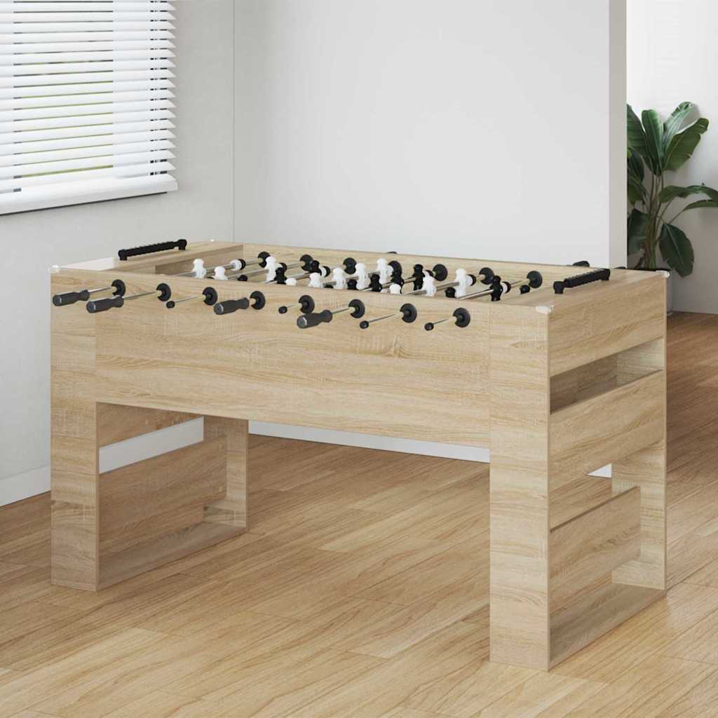 Tavolo da Calcio Balilla Rovere Sonoma 146,5 x 74 x 85 cm