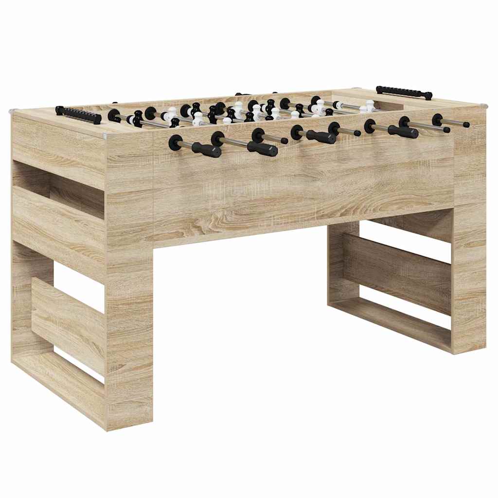 Tavolo da Calcio Balilla Rovere Sonoma 146,5 x 74 x 85 cm