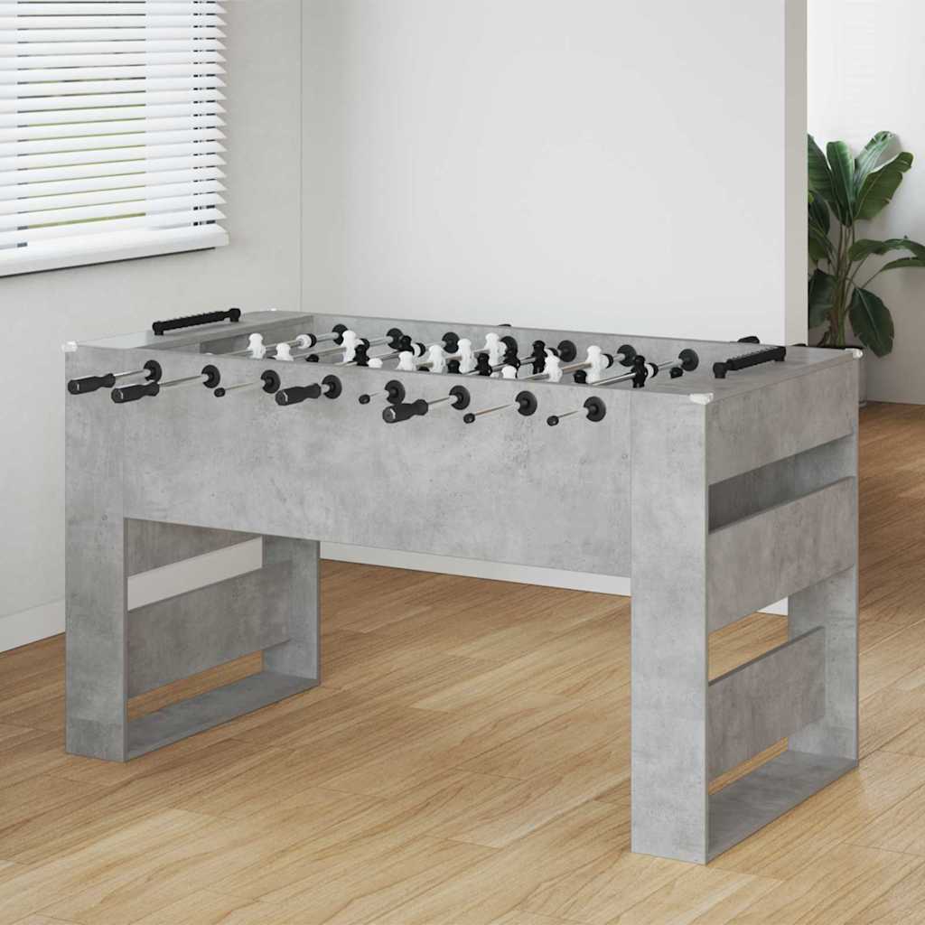 Tavolo da Calcio Balilla Grigio Cemento 146,5 x 74 x 85 cm