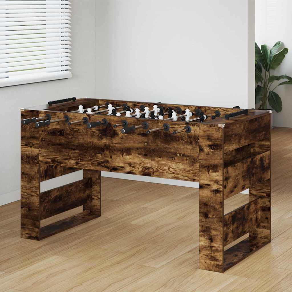 Tavolo da Calcio Balilla Quercia Affumicata 146,5 x 74 x 85 cm