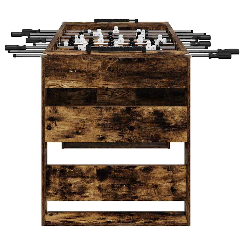 Tavolo da Calcio Balilla Quercia Affumicata 146,5 x 74 x 85 cm