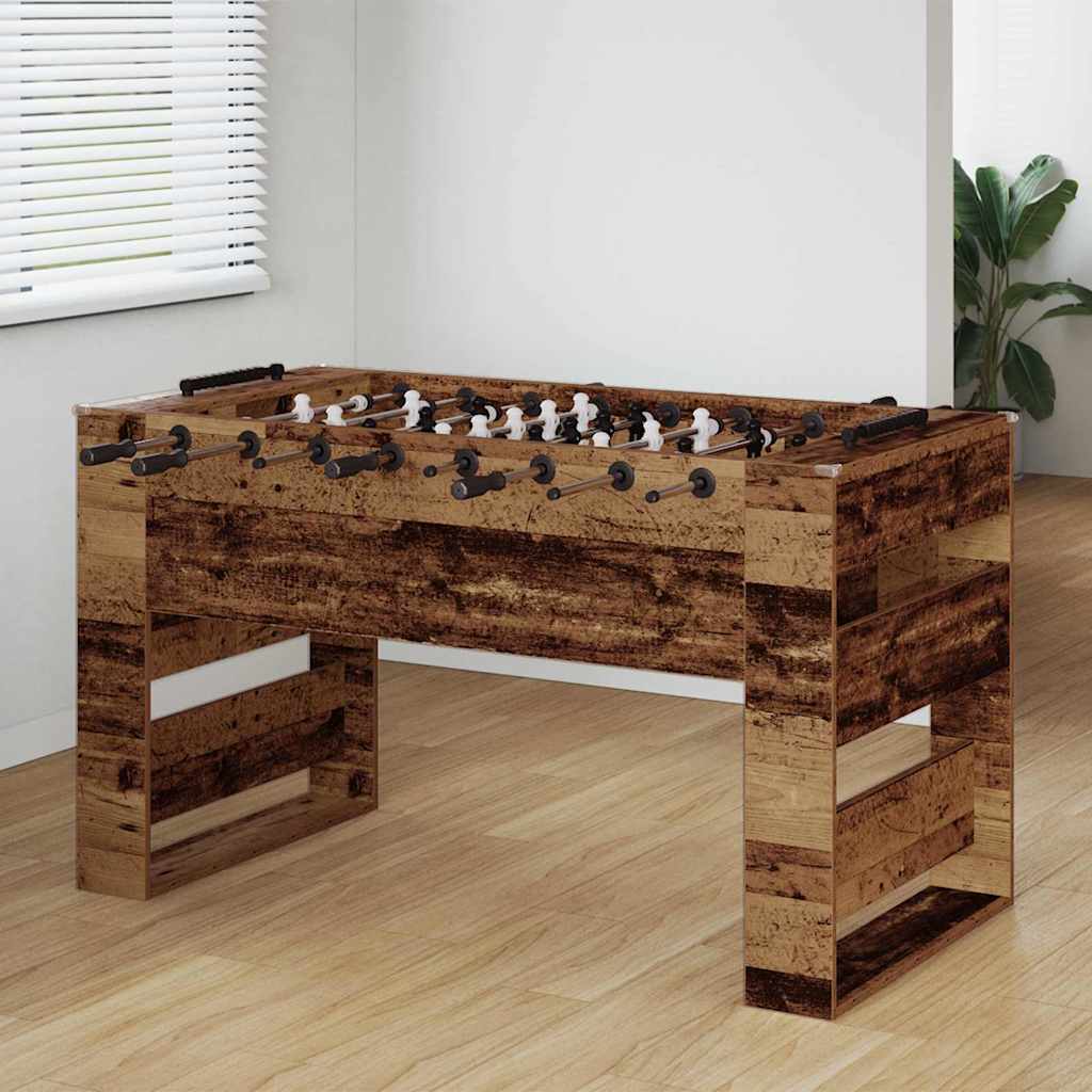 Tavolo da Calcio Balilla Legno vecchio 146,5 x 74 x 85 cm