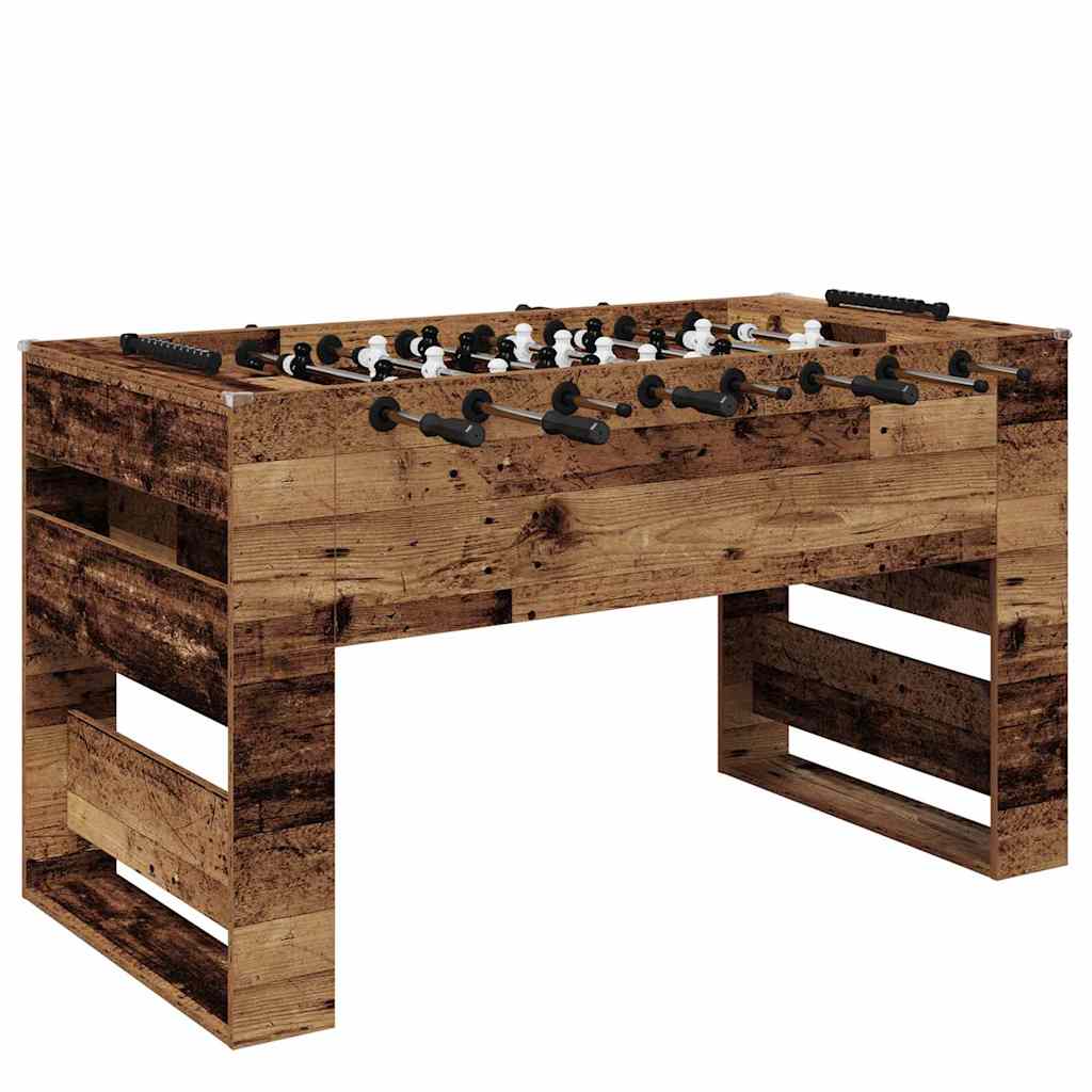 Tavolo da Calcio Balilla Legno vecchio 146,5 x 74 x 85 cm