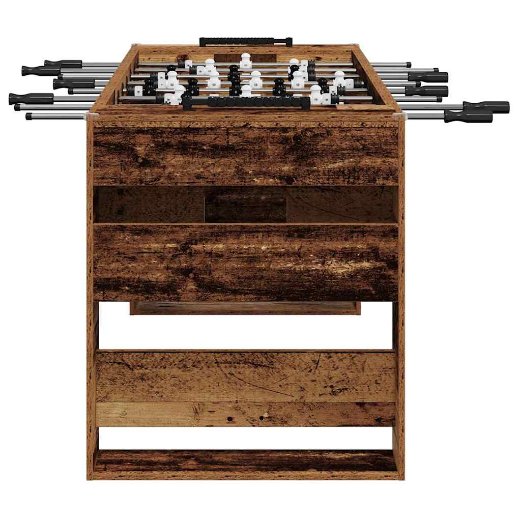 Tavolo da Calcio Balilla Legno vecchio 146,5 x 74 x 85 cm