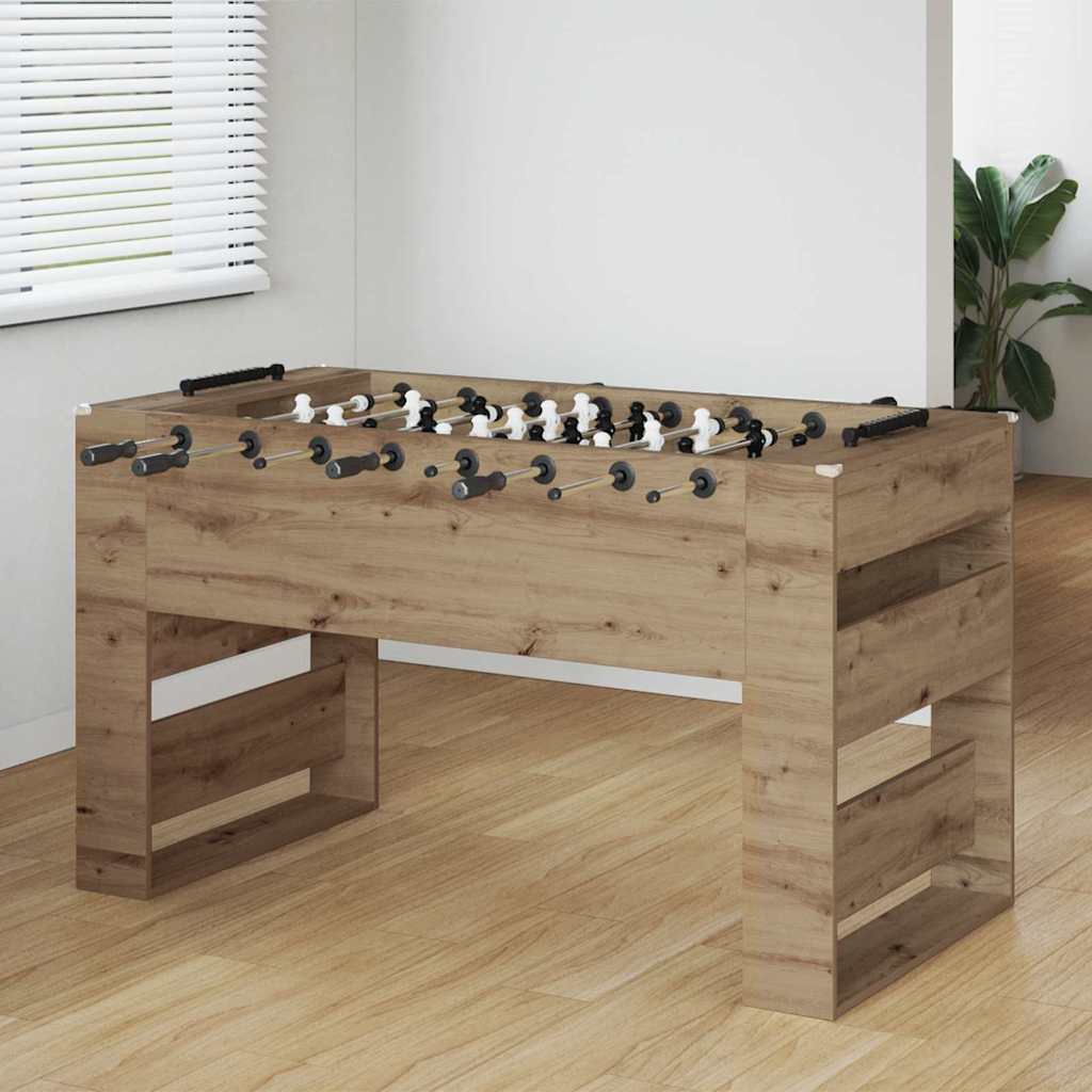 Tavolo da Calcio Balilla Rovere Artigianale 146,5 x 74 x 85 cm