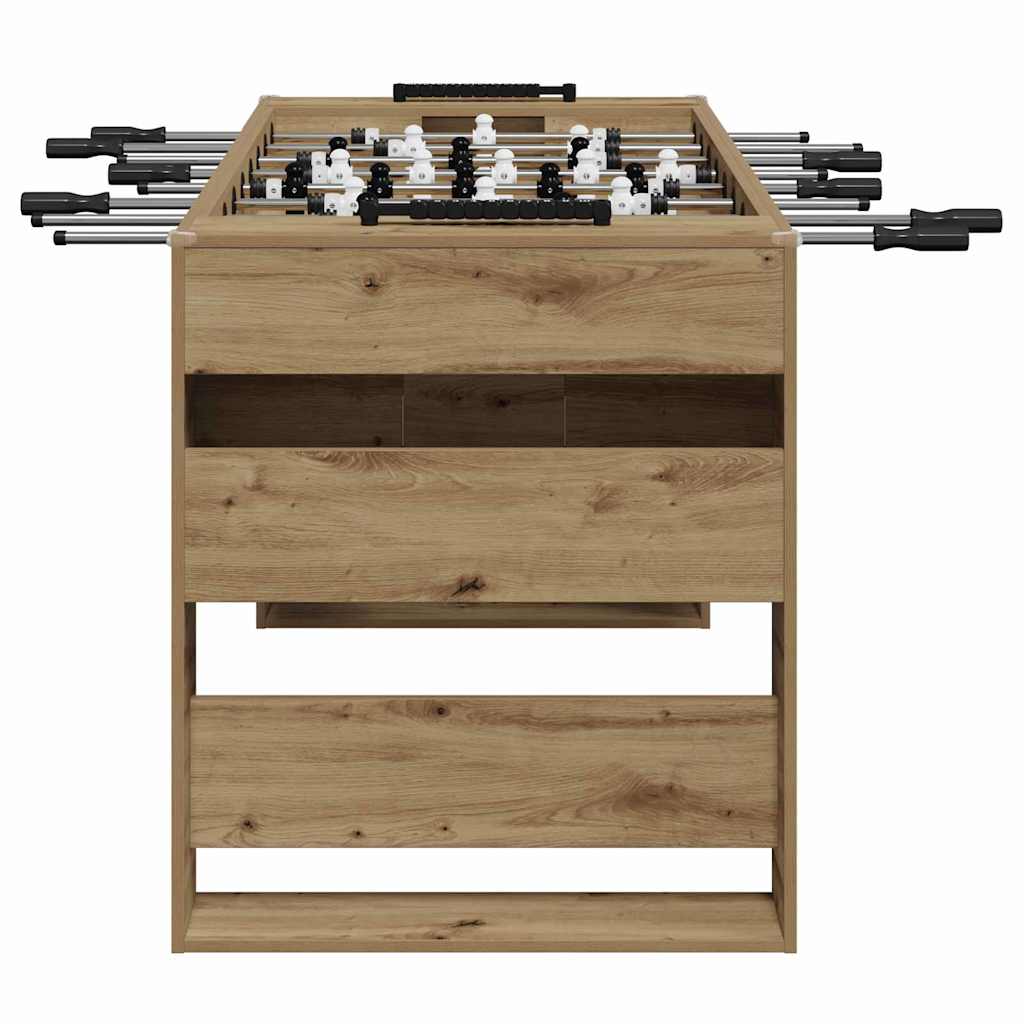 Tavolo da Calcio Balilla Rovere Artigianale 146,5 x 74 x 85 cm