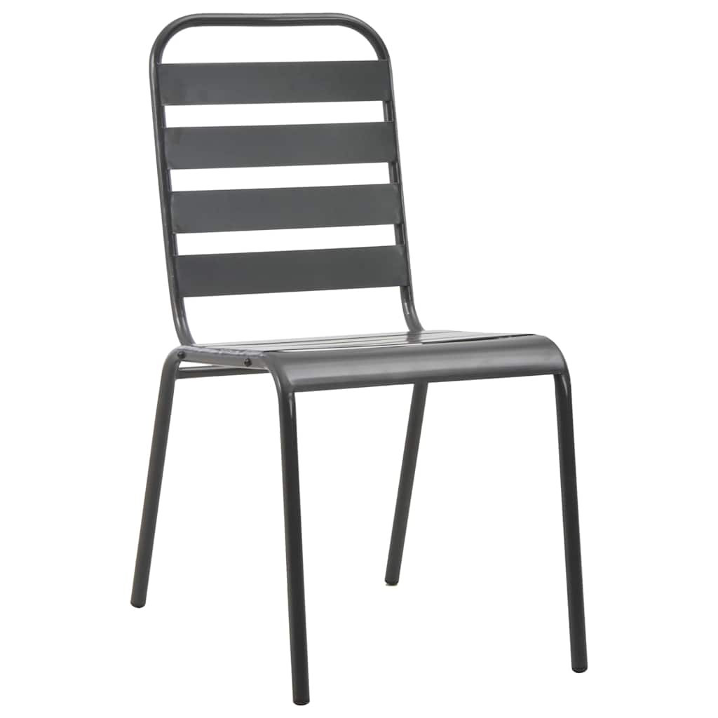 Set da Pranzo per Giardino 7 pz Antracite