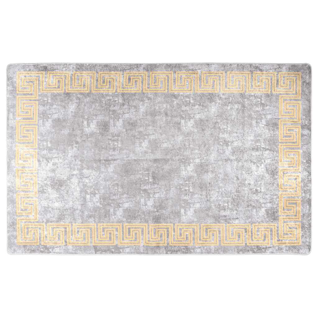 Tappeto Lavabile 80x150 cm Grigio