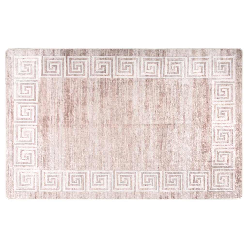 Tappeto Lavabile 80x150 cm Beige