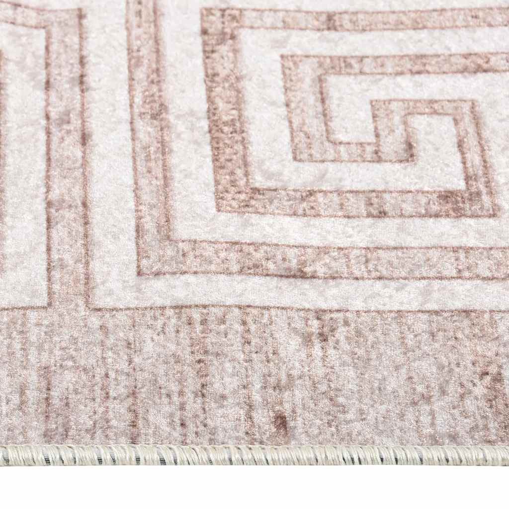 Tappeto Lavabile 80x150 cm Beige