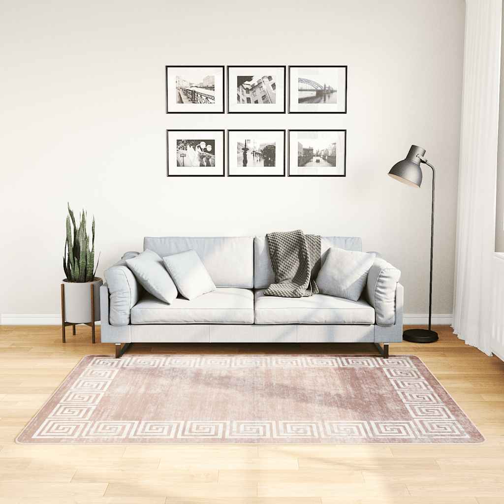 Tappeto Lavabile 120x180 cm Beige