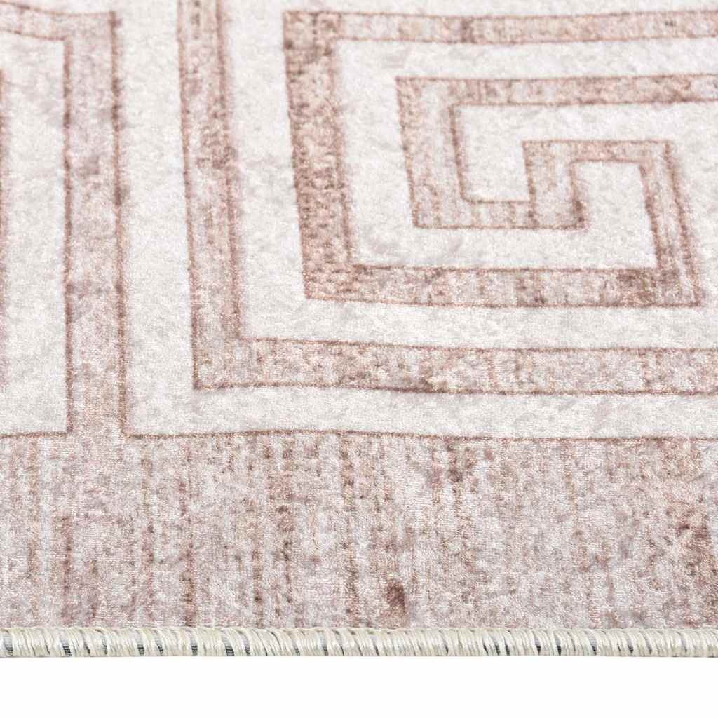 Tappeto Lavabile 160x230 cm Beige
