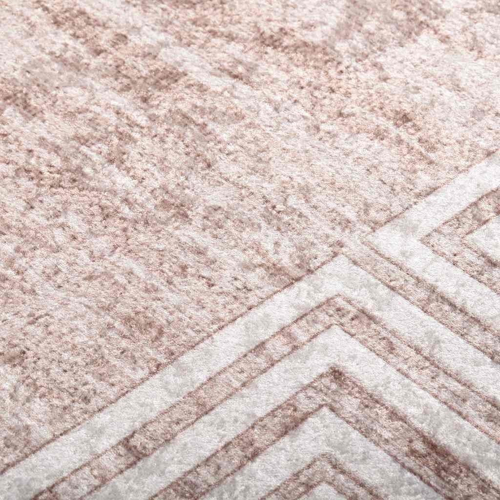 Tappeto Lavabile 190x300 cm Beige