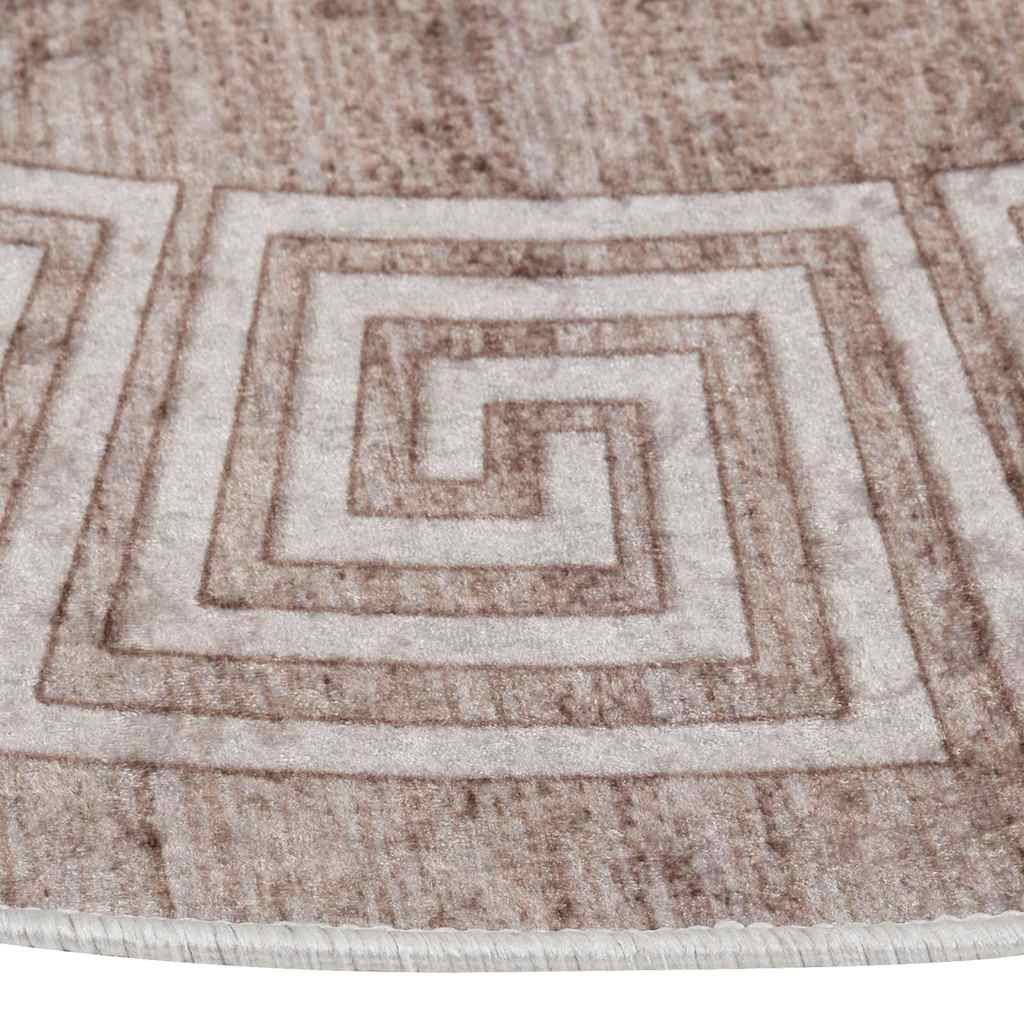 Tappeto Lavabile 120 cm Beige