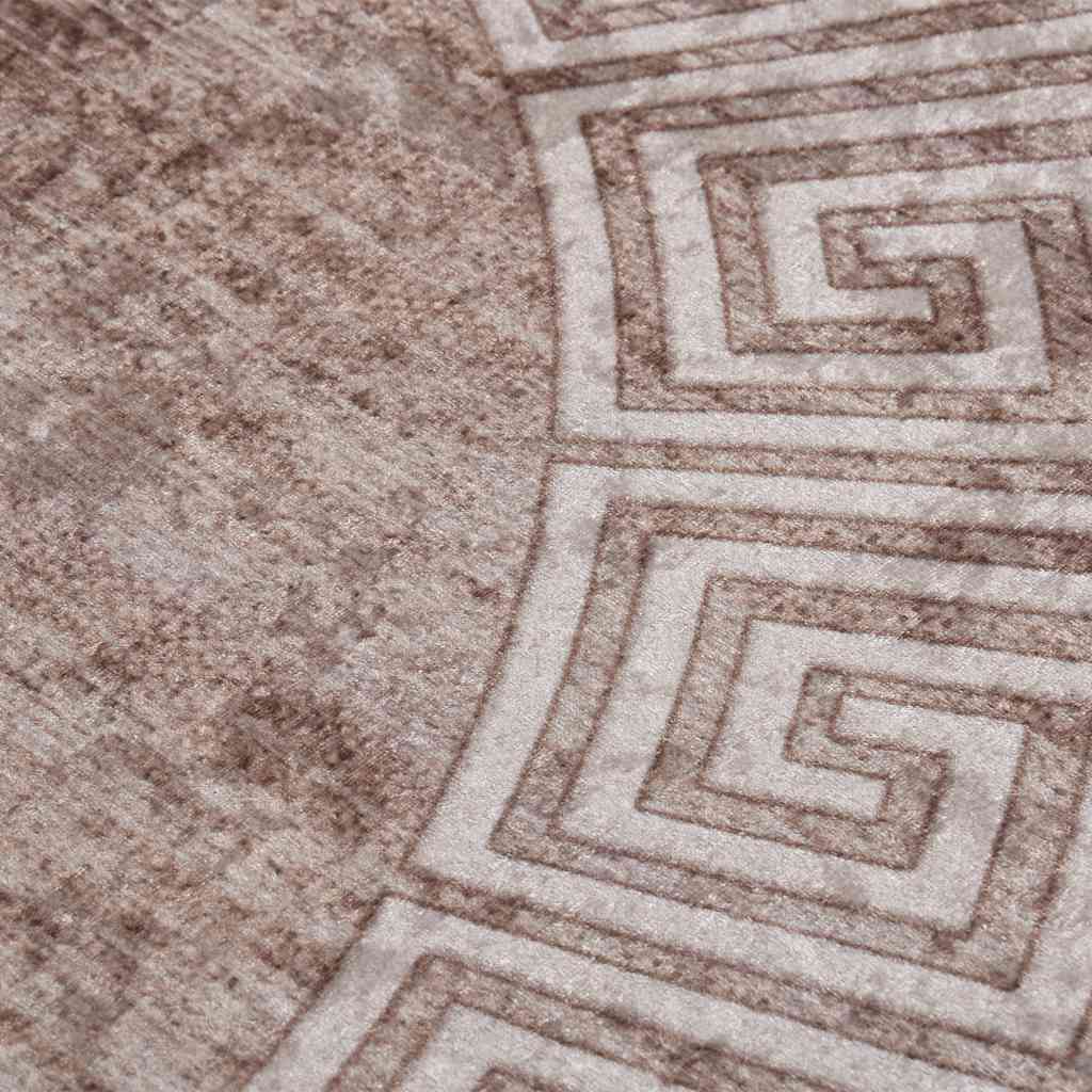 Tappeto Lavabile 120 cm Beige