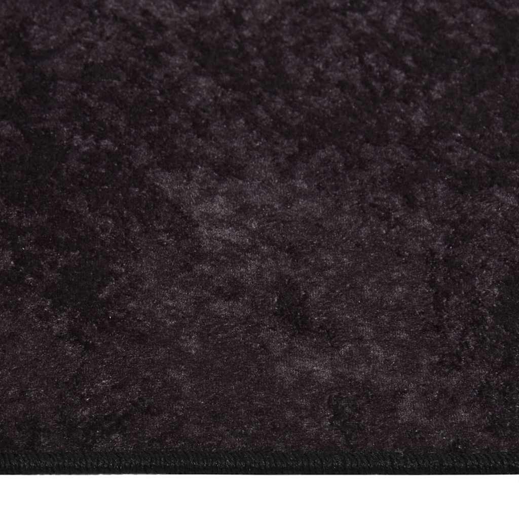 Tappeto Lavabile 190x300 cm Antracite