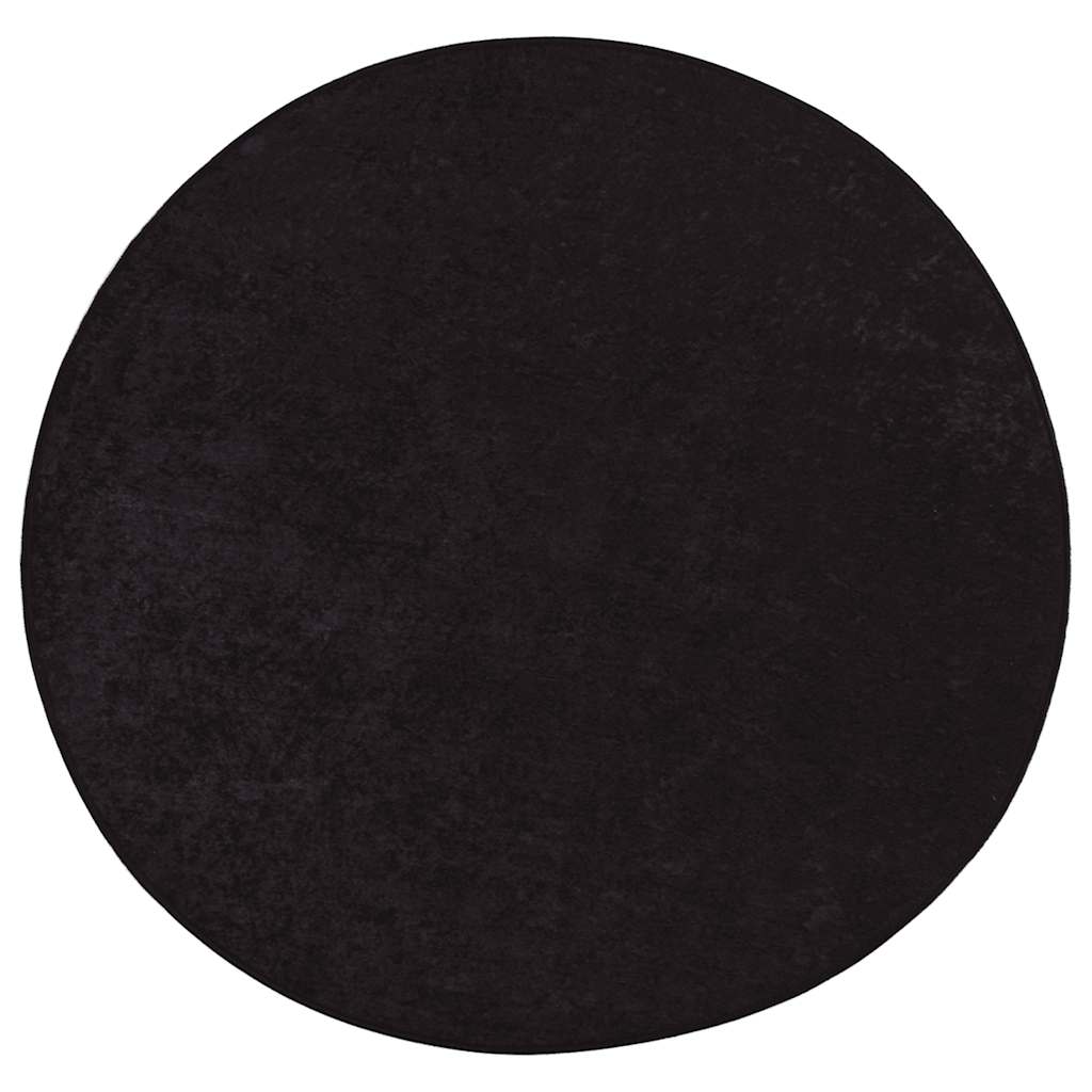 Tappeto Lavabile φ120 cm Antracite