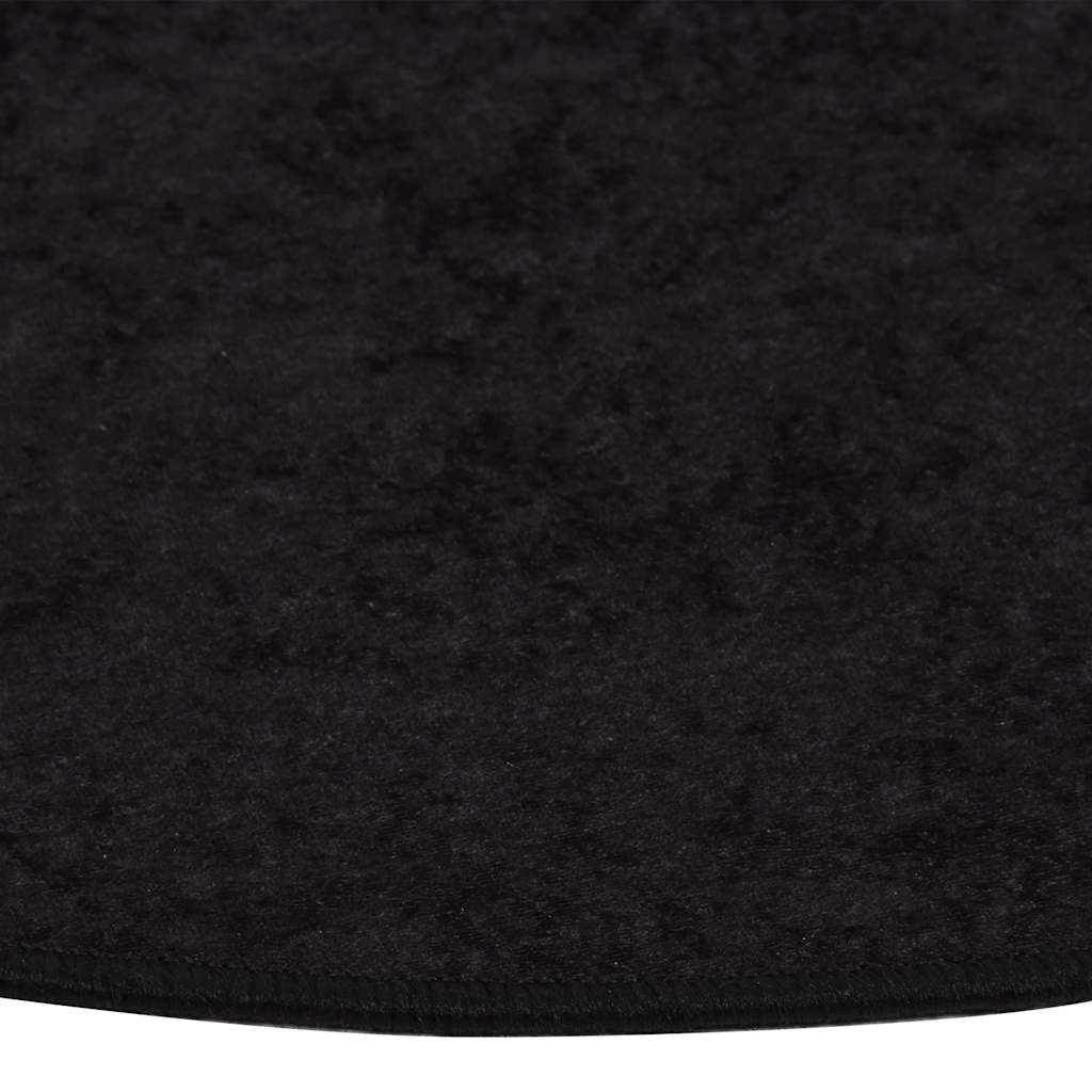 Tappeto Lavabile φ120 cm Antracite