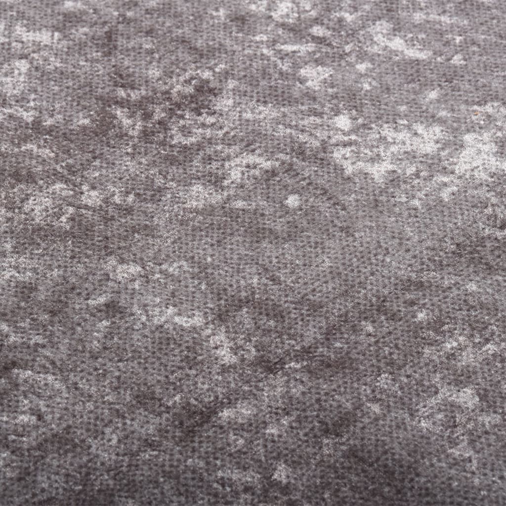 Tappeto Lavabile 80x150 cm Grigio