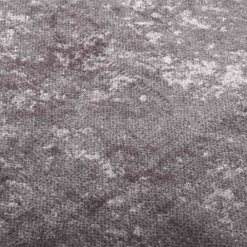 Tappeto Lavabile 160x230 cm Grigio