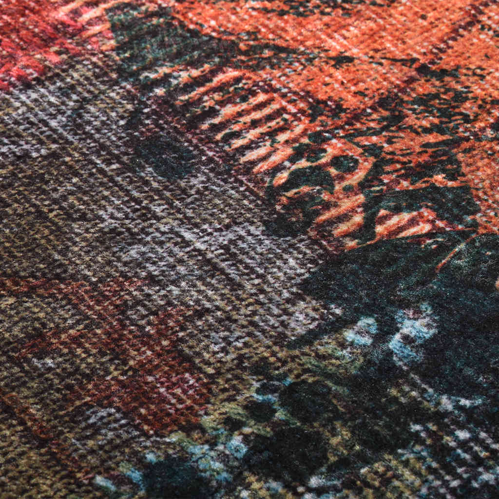 Tappeto Lavabile Patchwork 190x300 cm Multicolore