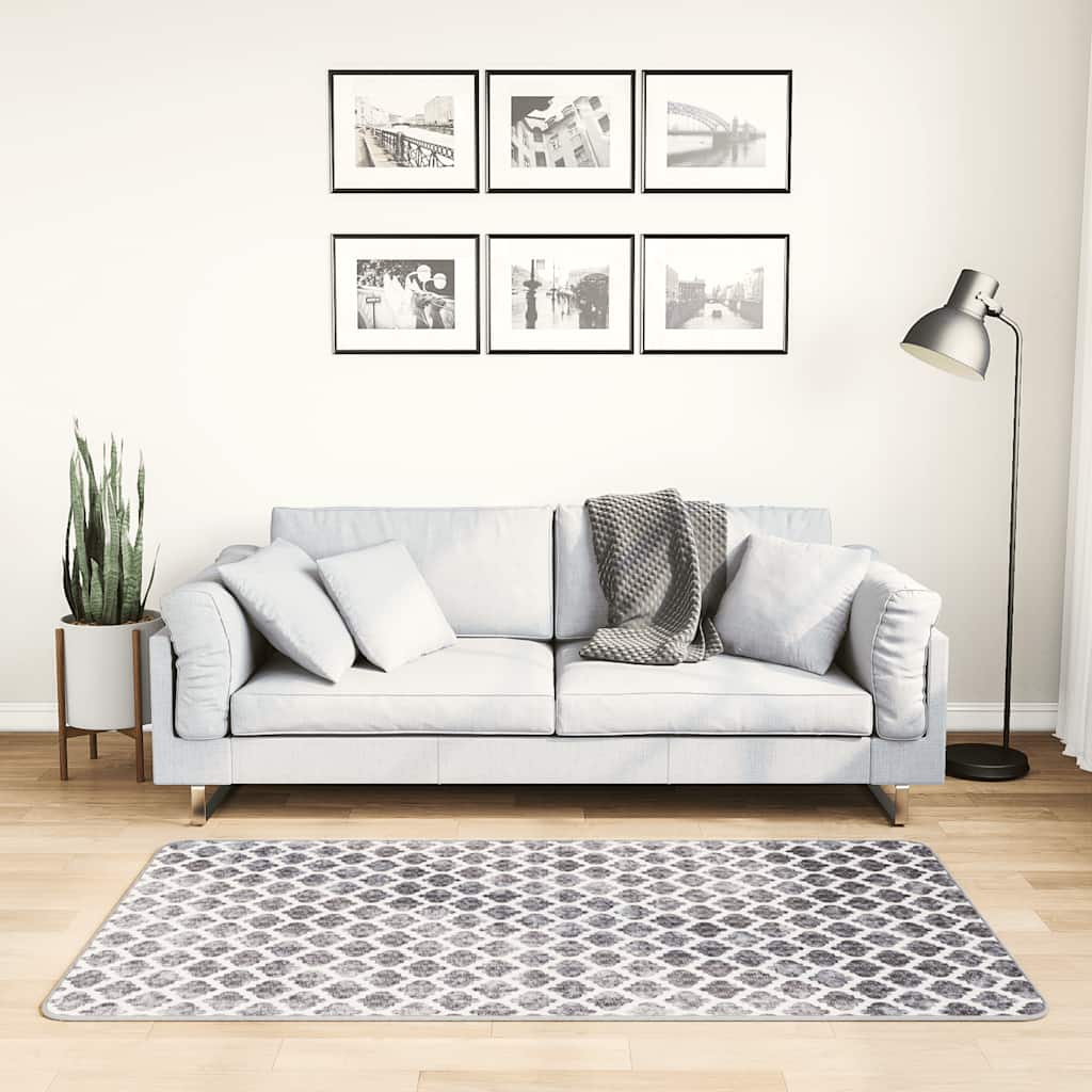 Tappeto Lavabile 80x150 cm Multicolore Antiscivolo