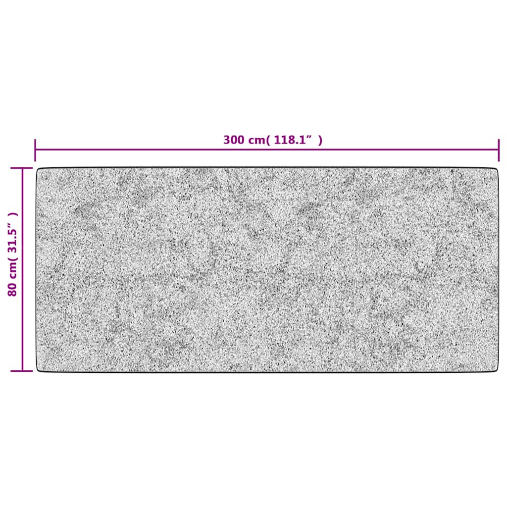 Tappeto Lavabile 80x300 cm Multicolore