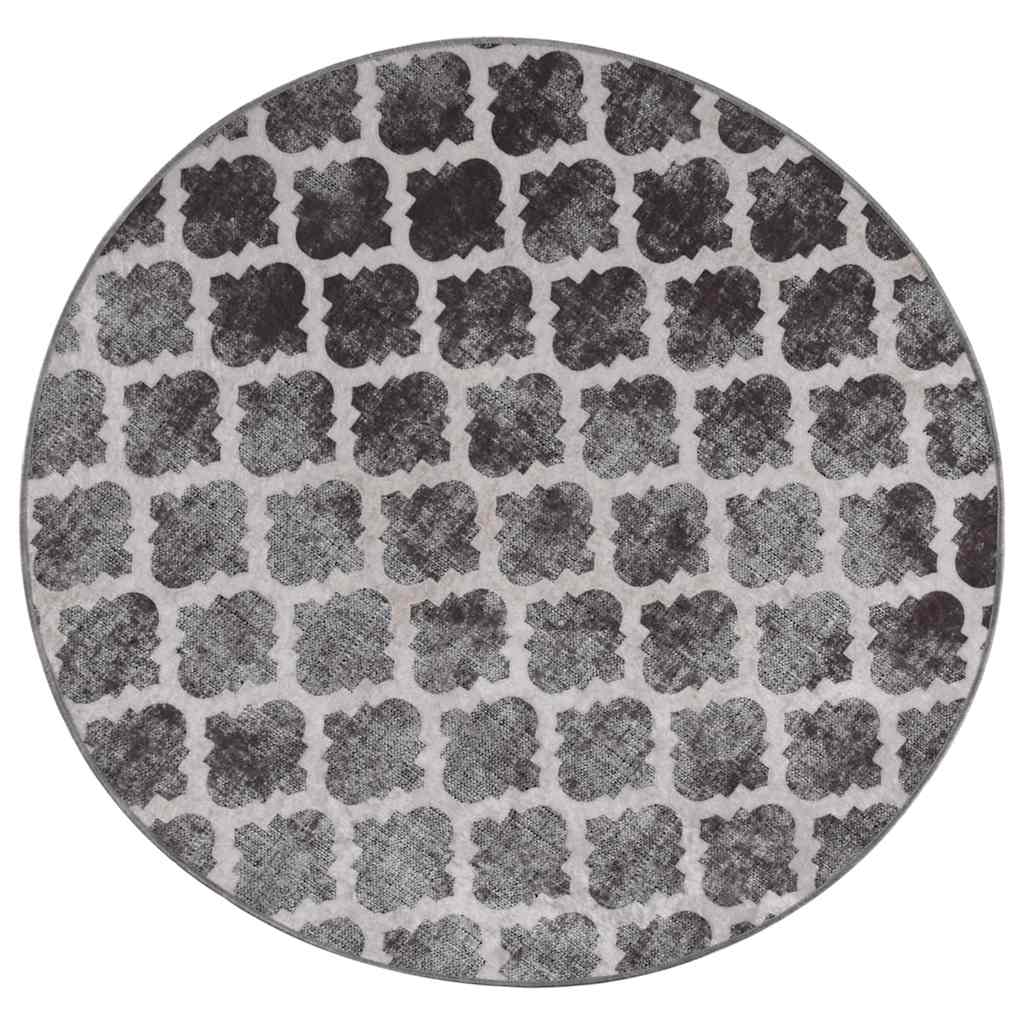 Tappeto Lavabile φ120 cm Multicolore