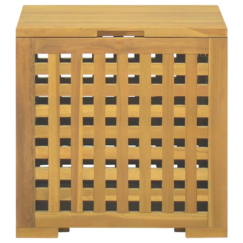 Scatola per Corde 40x40x40 cm in Legno Massello di Teak