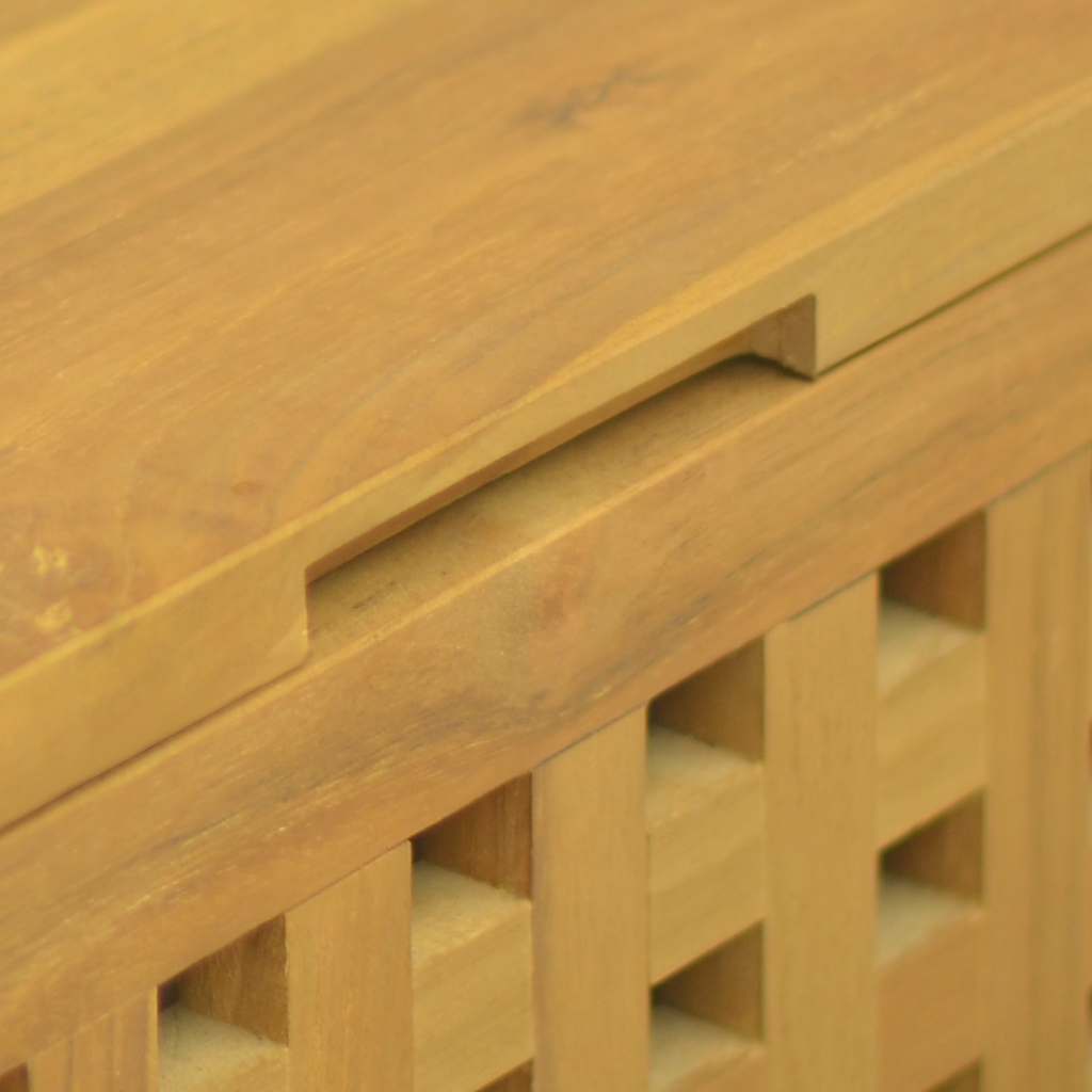 Scatola per Corde 40x40x40 cm in Legno Massello di Teak