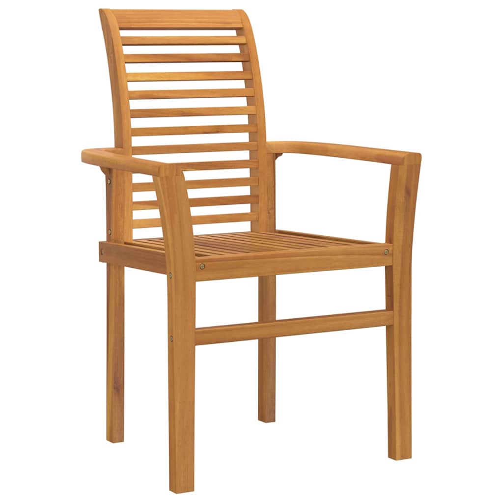 Set da Pranzo per Giardino 7 pz Marrone 200 x 100 x 75 cm