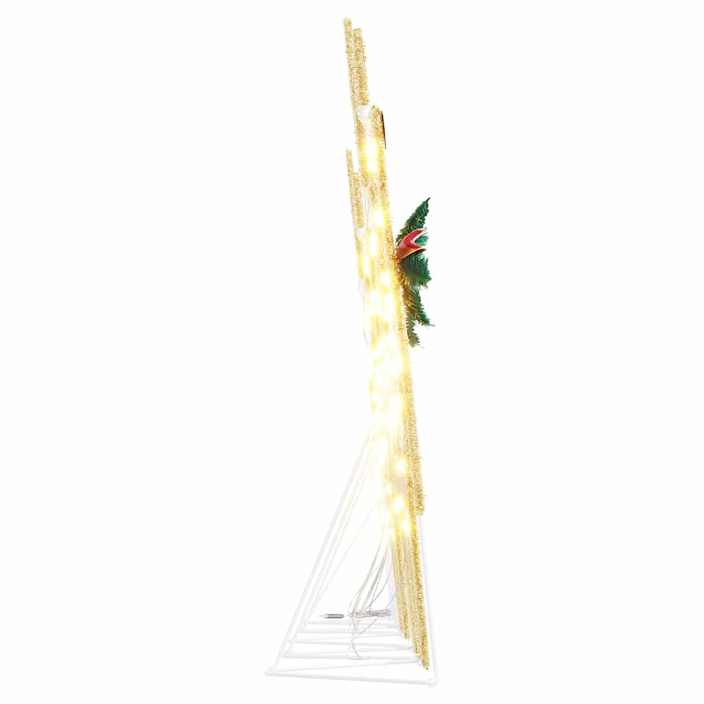 Renne LED 5 pz Oro 43 x 18 x 66 cm Tessuto