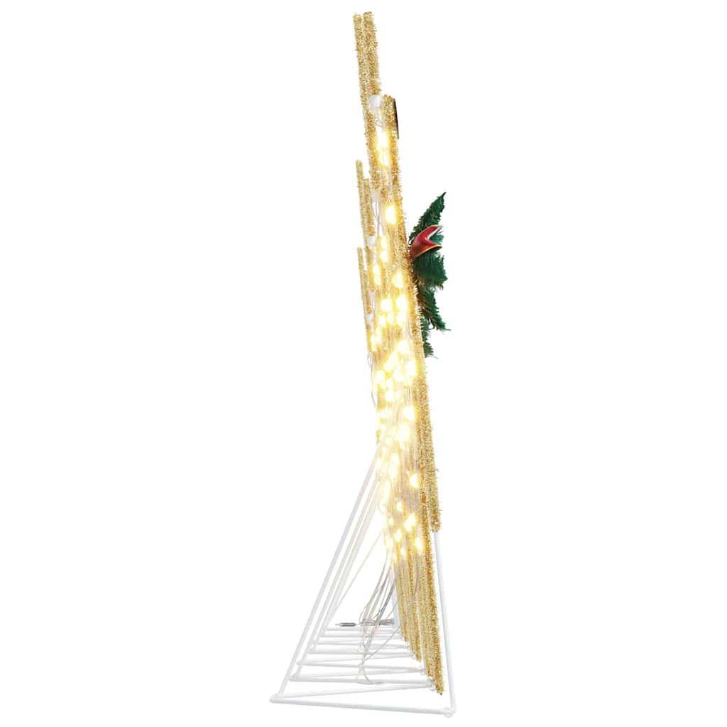 Renne LED 7 pz Oro 43 x 18 x 66 cm Tessuto