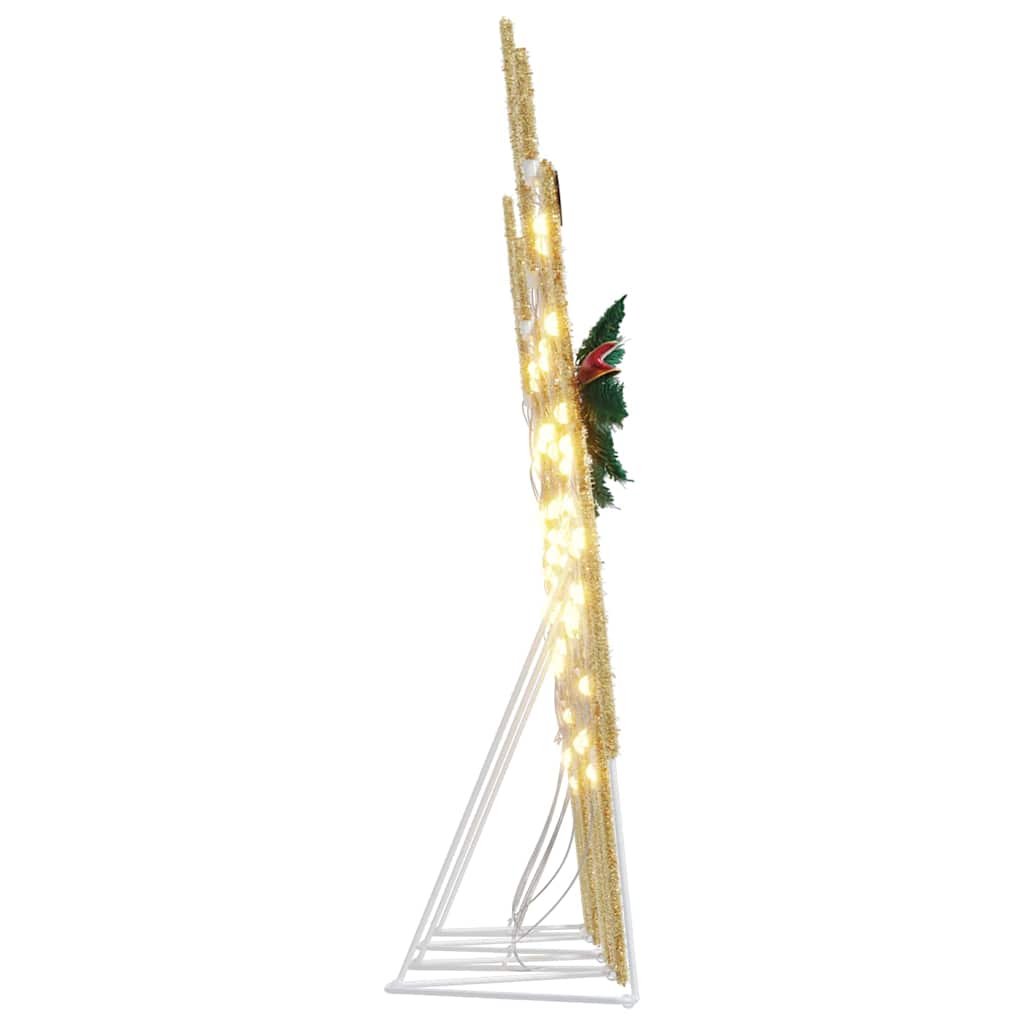 Renne LED 4 pz Oro 45 x 19 x 65 cm Tessuto