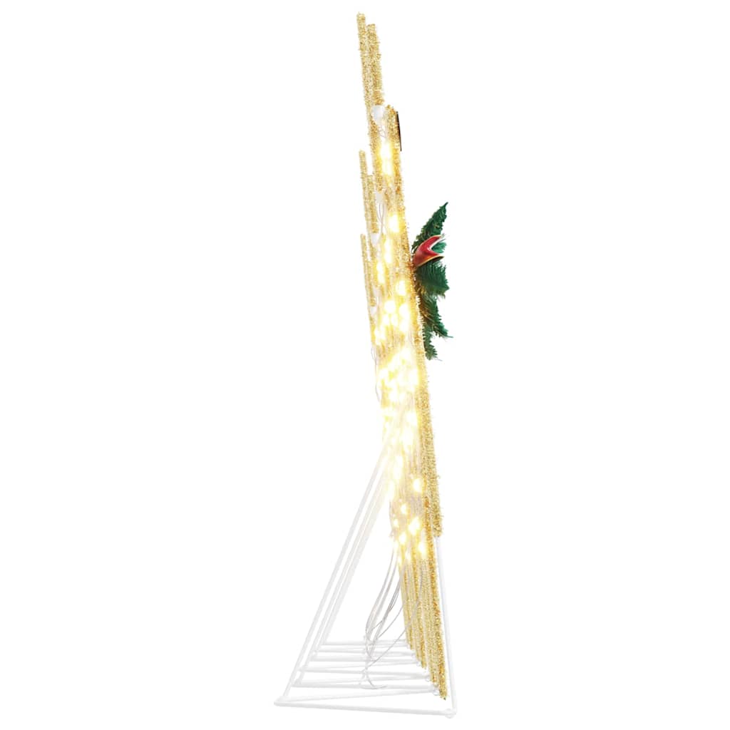 Renne LED 6 pz Oro 45 x 19 x 65 cm Tessuto
