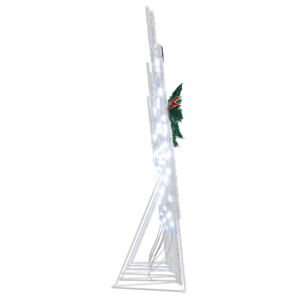 Renne LED 6 pz Bianco 45 x 19 x 65 cm Tessuto