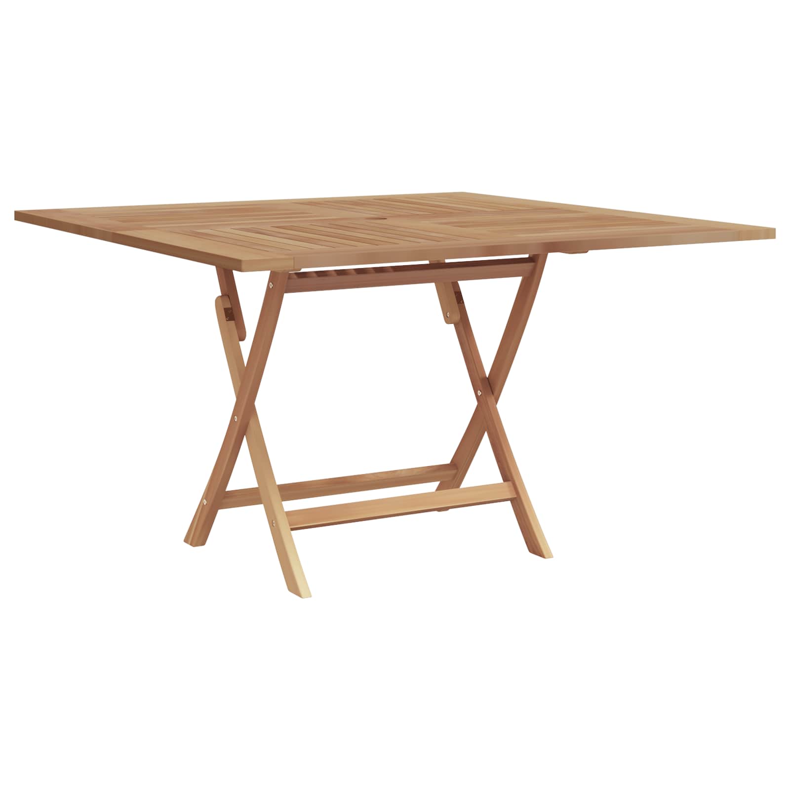 Set da Pranzo per Giardino Marrone Legno Teak Massello