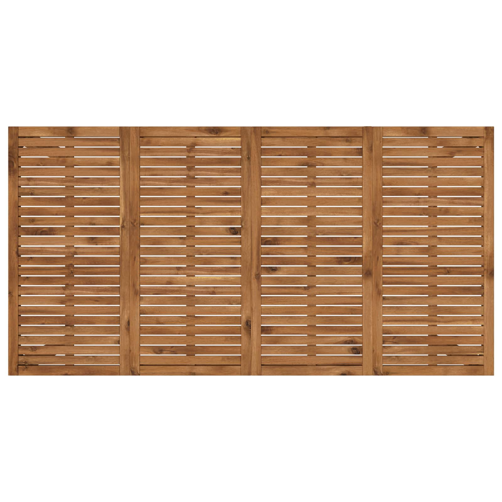 Tavolo Bar da Giardino Naturale 196 x 100 x 105 cm