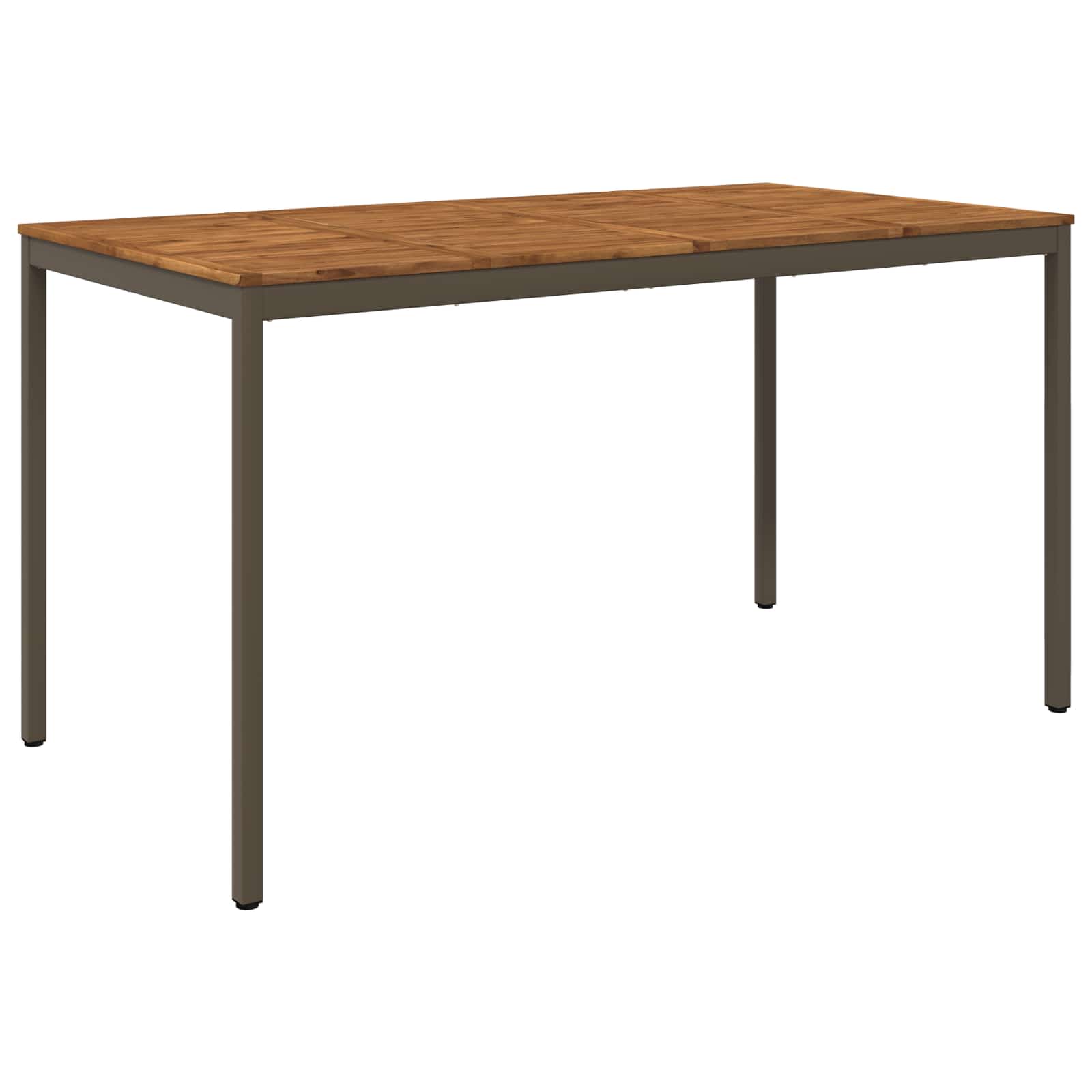 Tavolo Bar da Giardino Naturale e Caffè 196 x 100,5 x 105 cm