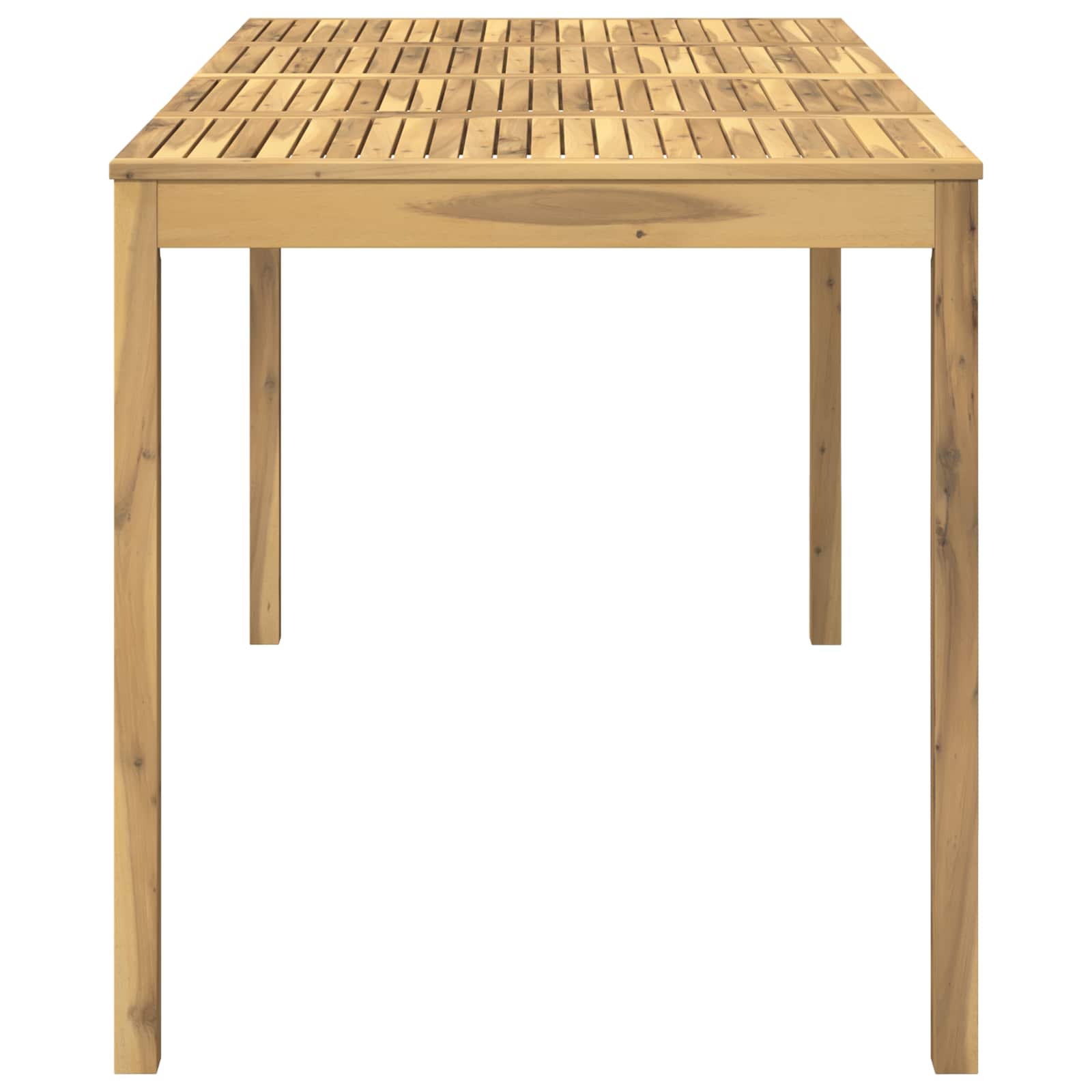 Tavolo Bar da Giardino Bianco 196 x 100 x 105 cm