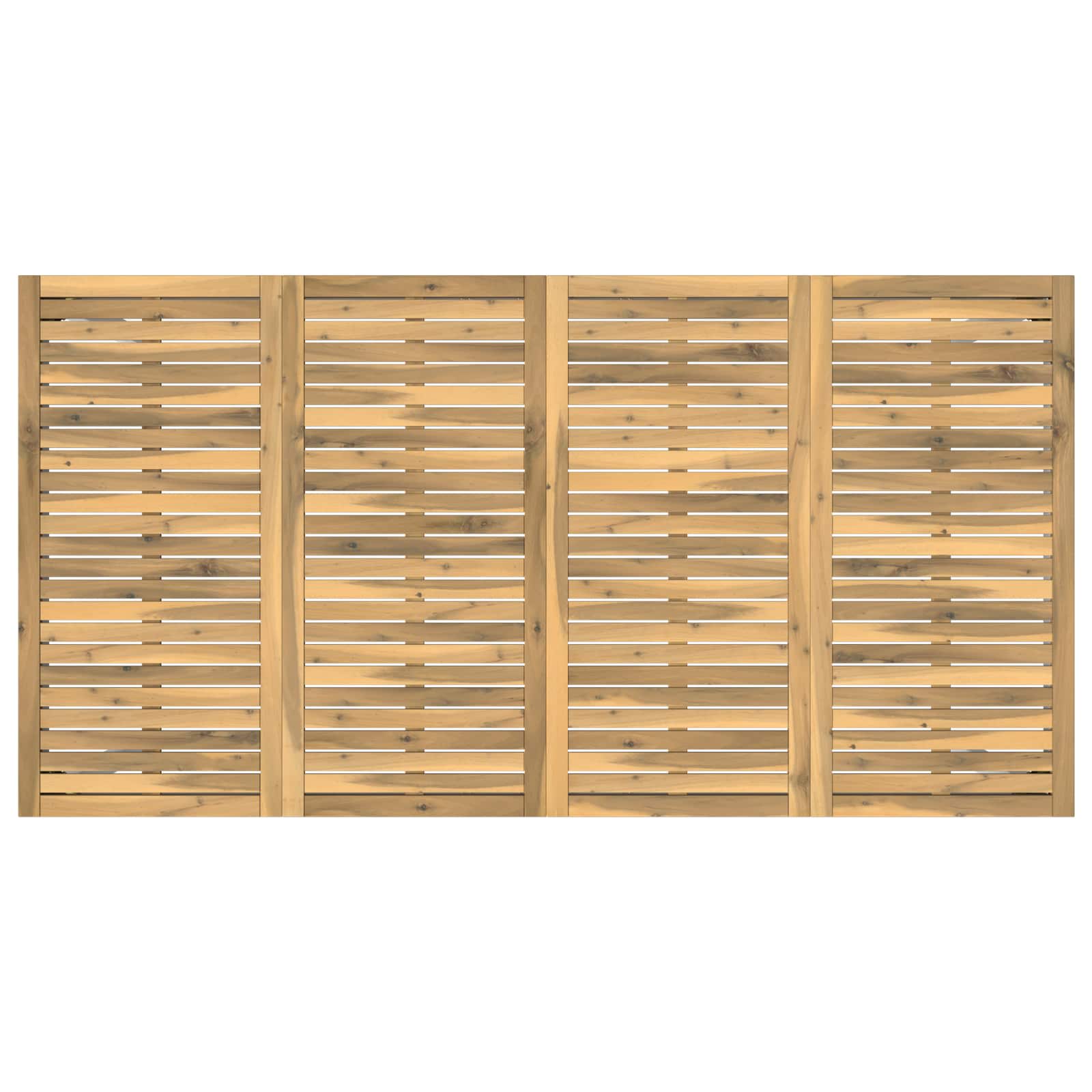 Tavolo Bar da Giardino Bianco 196 x 100,5 x 105 cm