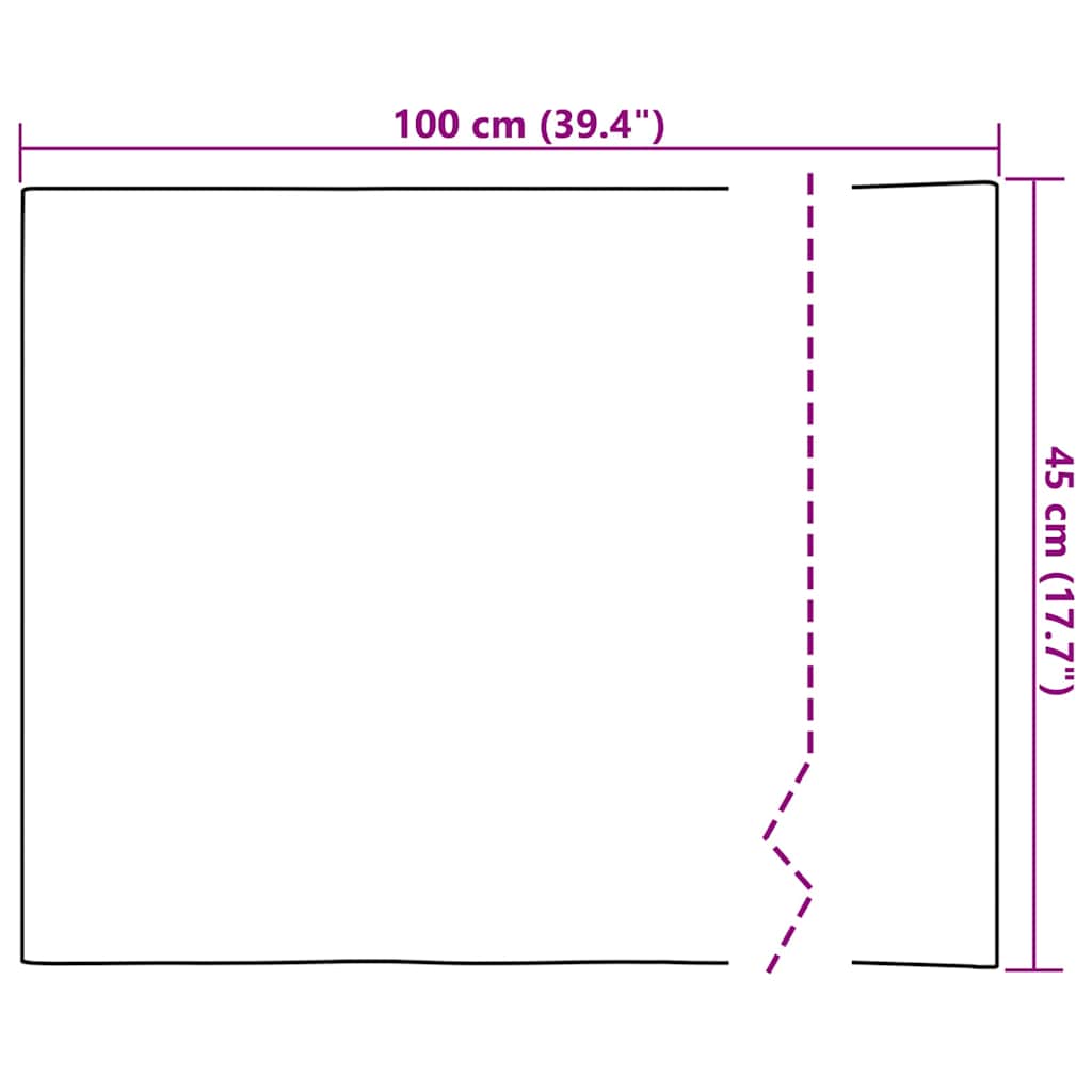 Pellicola a specchio autoadesiva 45 x 100 cm 2 pz Argento PET
