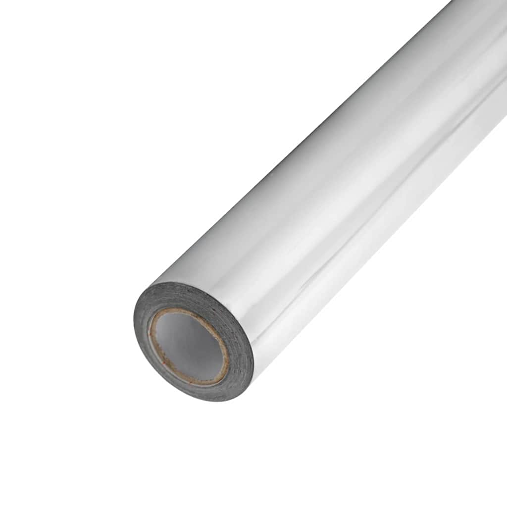 Film Adesivo per Specchi 60 x 100 cm 2 pz Argento PET