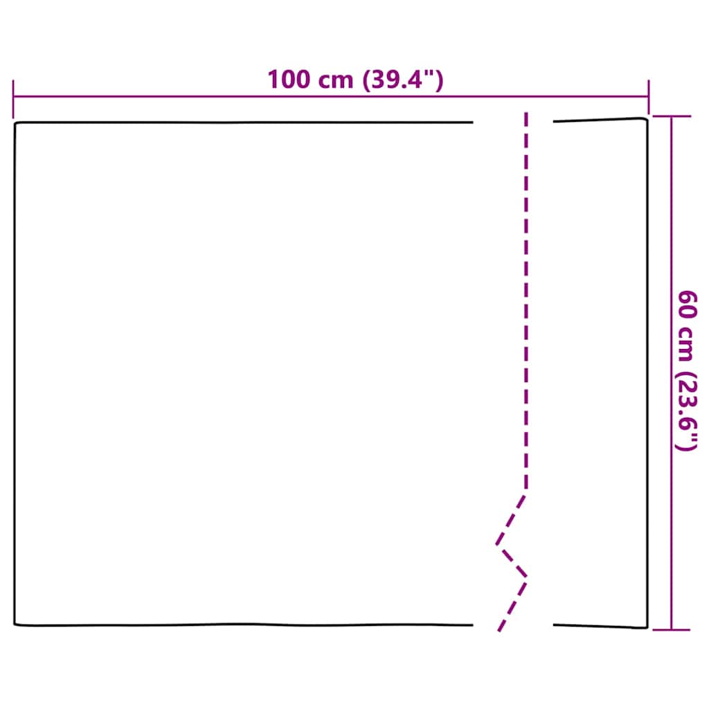 Film Adesivo per Specchi 60 x 100 cm 2 pz Argento PET