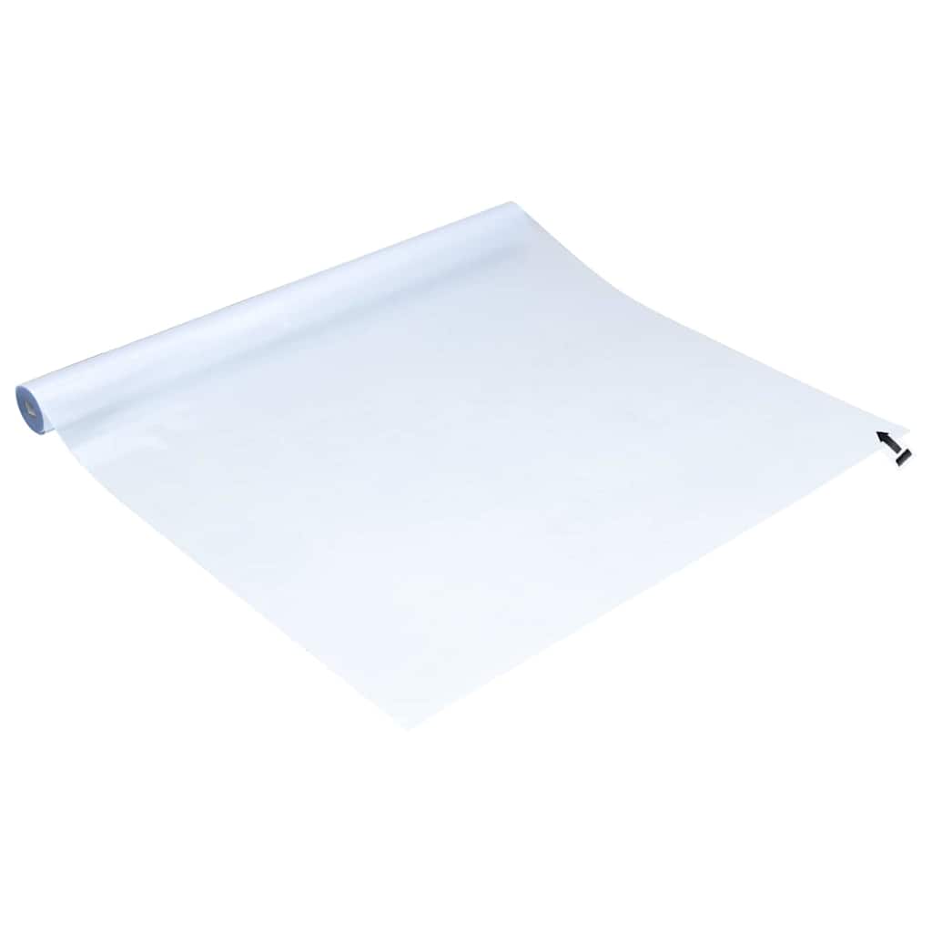 Pellicola statica per finestre Grigio Frosted 90 x 500 cm PVC