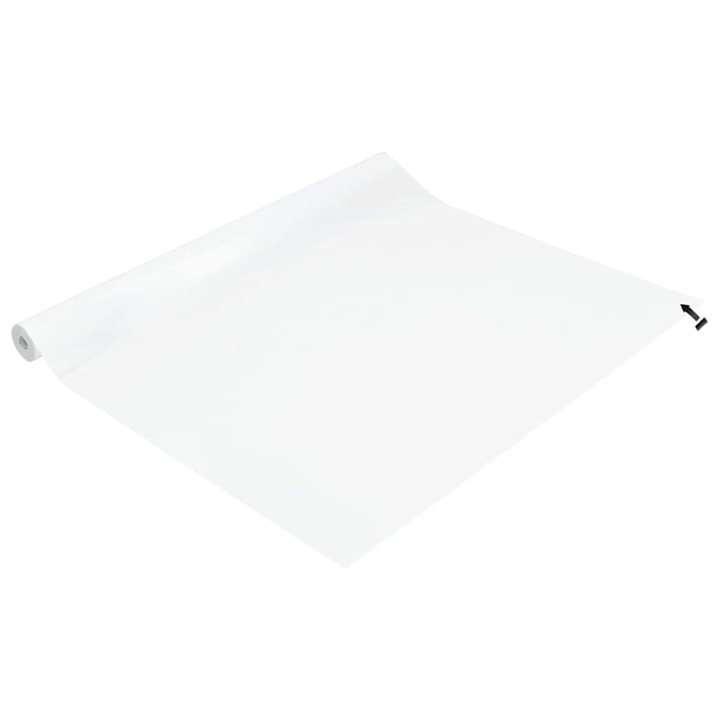 Pellicola statica per finestre Bianco Frosted 45 x 1000 cm PVC